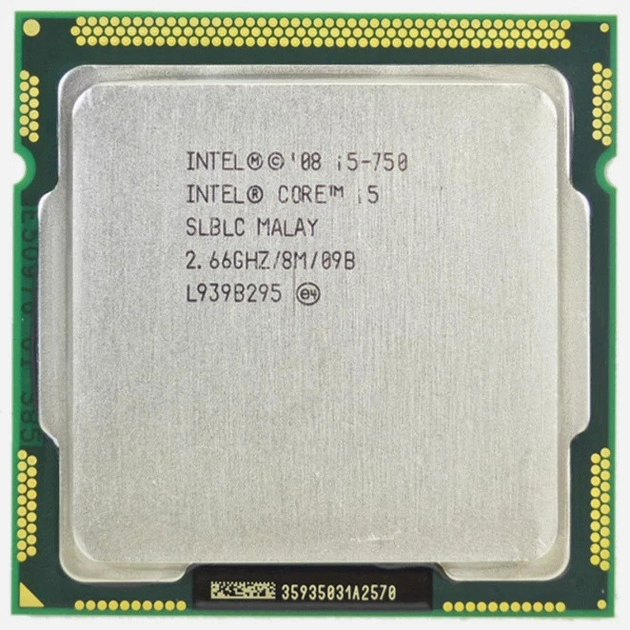Процесор Intel® Core i5-750 LGA1156 2.66-3.20Hz Б/В – фото, отзывы ...