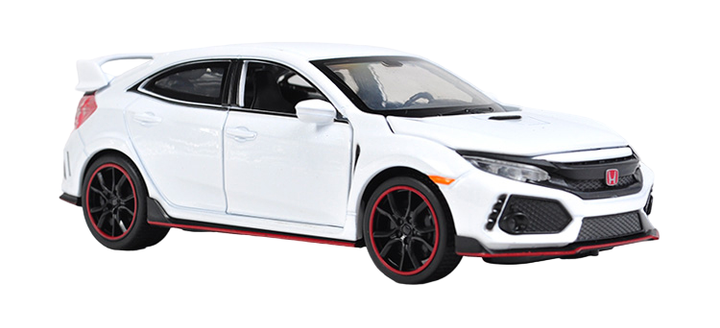 Машинка металева дитяча Honda Civic Auto Expert Білий - Фото 2 Машинка металева дитяча Honda Civic Auto Expert Білий - зображення 2
