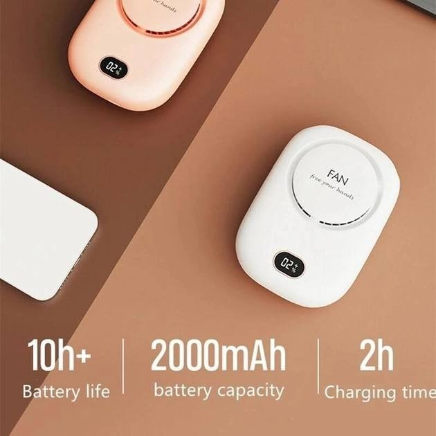 Вентилятор портативний Bladeless Fan white от продавца: Tech