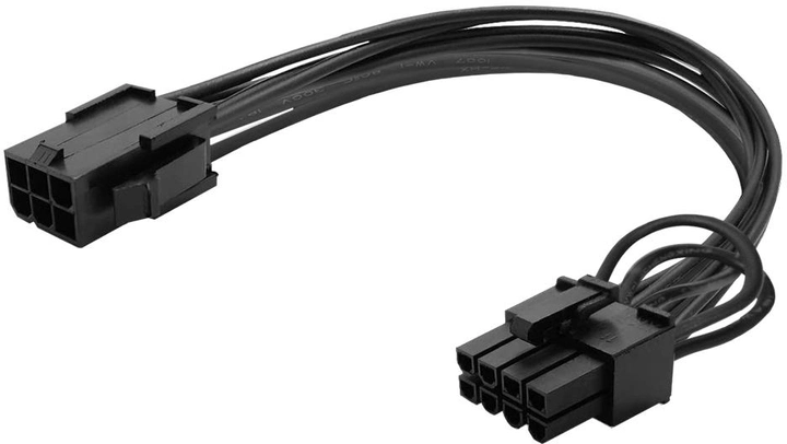 Kabel zasilający Savio 6 pin - 8 pin (6+2) PCI-Express (SAVAK-49) - obraz 1