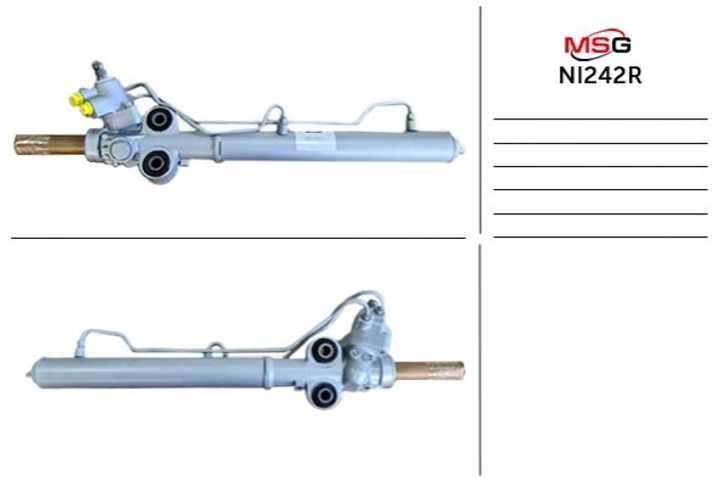 Рульова рейка з ГУР Nissan 350 MSG (NI242R) - зображення 1