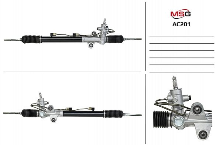 Рульова рейка з ГПК ACURA MDX (YD2) 06- MSG (AC201) - зображення 1