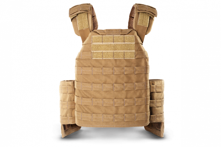 Плитоноска / тактичний жилет Plate Carrier U-WIN PRO зі швидким скиданням 280х360 з камербандами L під балістичні пакети Cordura 500 Койот - изображение 3