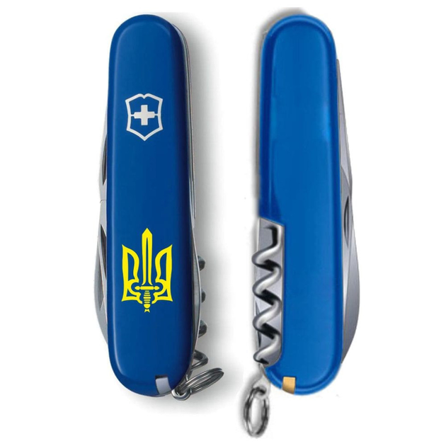 Складной нож Victorinox SPARTAN UKRAINE Трезубец ОУН окт. 1.3603.2_T0308u - изображение 2