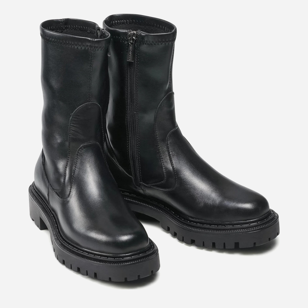 Trapery damskie skórzane wysokie Gino Rossi 70 37 24.2 cm Czarne (5903698889627) - obraz 3