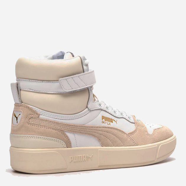 Trzewiki damskie wysokie Puma Sky LX Mid Lux 37287001 38 24 cm Białe (4062451847074) - obraz 4