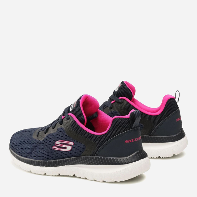 Жіночі кросівки для залу Skechers Bountiful - Quick Path 12607-NVHP 36 (6US) 23 см Темно-сині (194428108650) - зображення 5