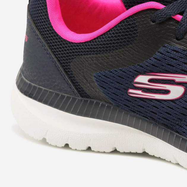 Жіночі кросівки для залу Skechers Bountiful - Quick Path 12607-NVHP 36 (6US) 23 см Темно-сині (194428108650) - зображення 8