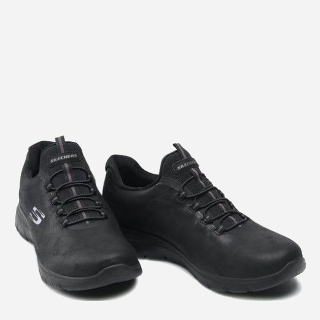 Жіночі снікери Skechers Summits - Itz Bazik 88888301-BBK 40 (10US) 27 см Чорні (193642660982) - зображення 3