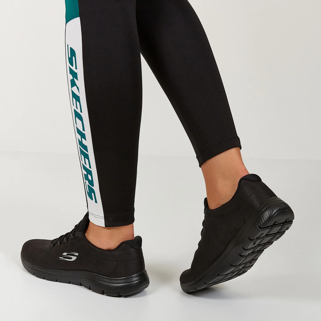 Жіночі снікери Skechers Summits - Itz Bazik 88888301-BBK 36 (6US) 23 см Чорні (193642660913) - зображення 12