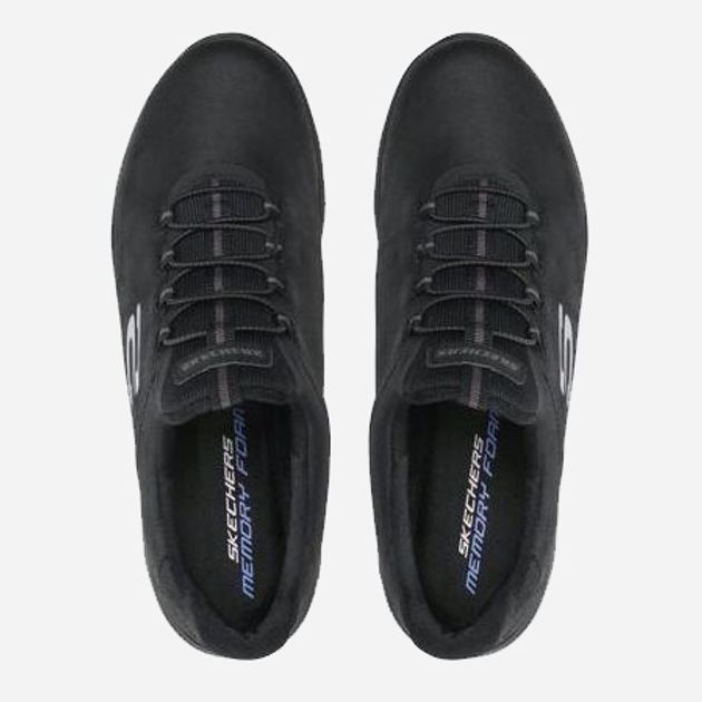 Жіночі снікери Skechers Summits - Itz Bazik 88888301-BBK 38 (8US) 25 см Чорні (193642660951) - зображення 8