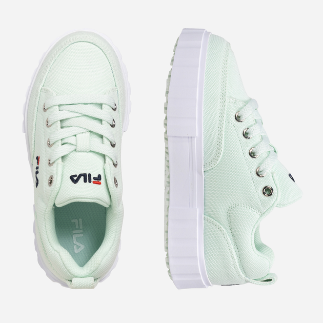 Tenisówki dziecięce dla dziewczynki Fila FFK0039-50052 35 22.6 cm Miętowe (8719477785557) - obraz 6
