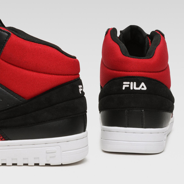 Чоловічі черевики Fila FFM0033-30002 41 (8US) 26 см Чорні з червоним (8719477711891) - зображення 3