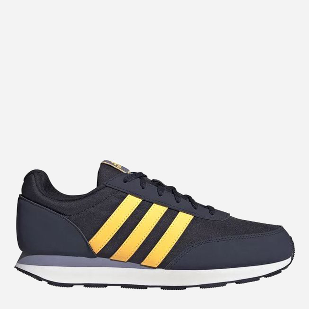 Buty sportowe na platformie do kostki męskie Adidas Run 60S 3.0 HP2257 44.5 (10UK) 28.5 cm Ciemnogranatowy/Żółty (4066748787708) - obraz 1