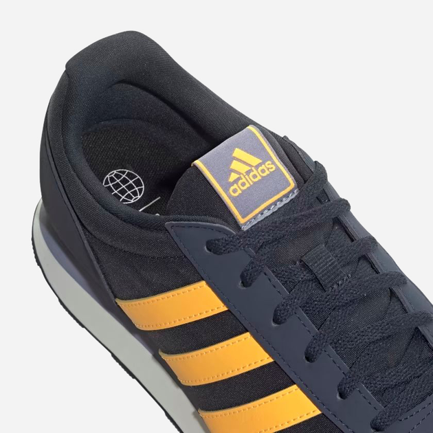 Buty sportowe męskie adidas Run 60S 3.0 HP2257 46 (11UK) 29.5 cm Ciemnogranatowy/Żółty (4066748787654) - obraz 7