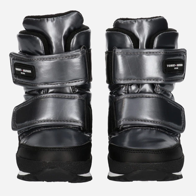 Чоботи-дутики дитячі Tommy Hilfiger T3A5-32434-1485918- 35 Dark Silver (8052578025451) - зображення 4