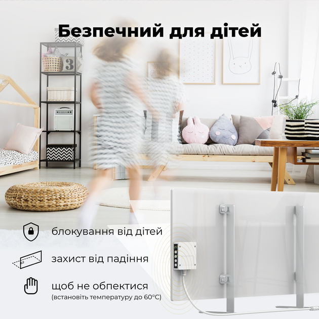 Конвектор AENO Premium Eco Smart GH3S LED White (AGH0003S) - изображение 14