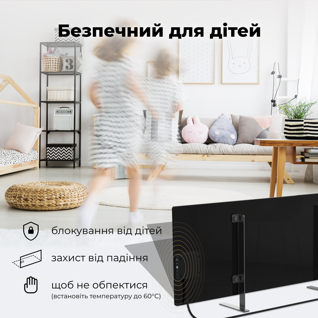 Конвектор AENO Premium Eco Smart GH4S LED Black (AGH0004S) - изображение 14
