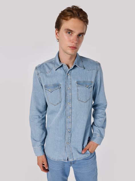 Сорочка джинсова чоловіча Colin's CL1064565DN42808 M Linus Wash від Rozetka на платформі USKIDKA Акція на Сорочка джинсова чоловіча Colin's CL1064565DN42808 M Linus Wash від Rozetka