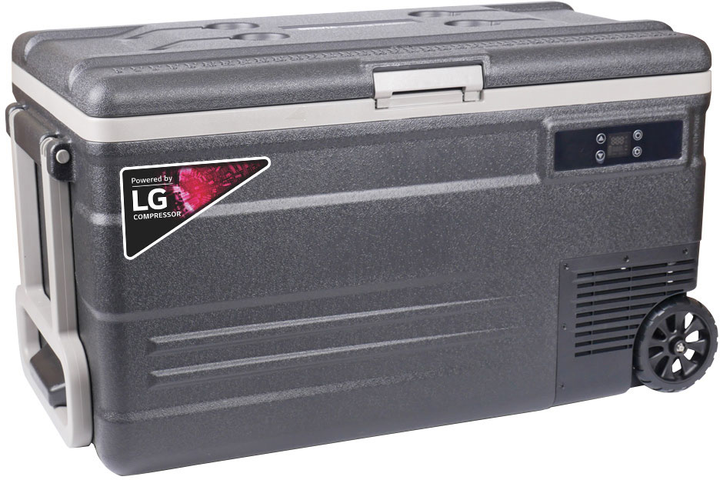 Портативний холодильник Brevia 75 л компресор LG (22825BR) - зображення 1