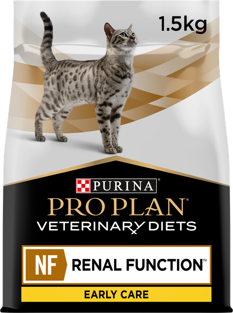 Ветеренарна дієта для котів Purina Pro Plan Veterinary Diets NF Renal Function Early Care сухий корм для підтримання функції нирок 1,5 кг (7613287882295) - зображення 12