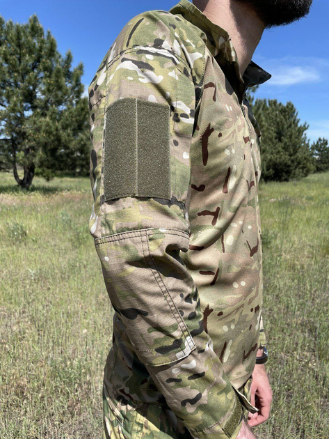 Військова тактична сорочка з довгим рукавом Убакс 52 Мультикам - зображення 2
