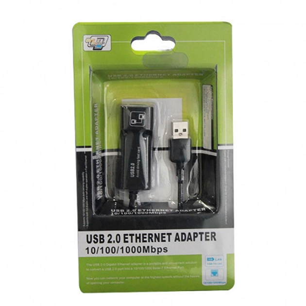 Переходник USB – Ethernet RJ45 Kingda B00216 1000Мб RTL – фото, отзывы ...