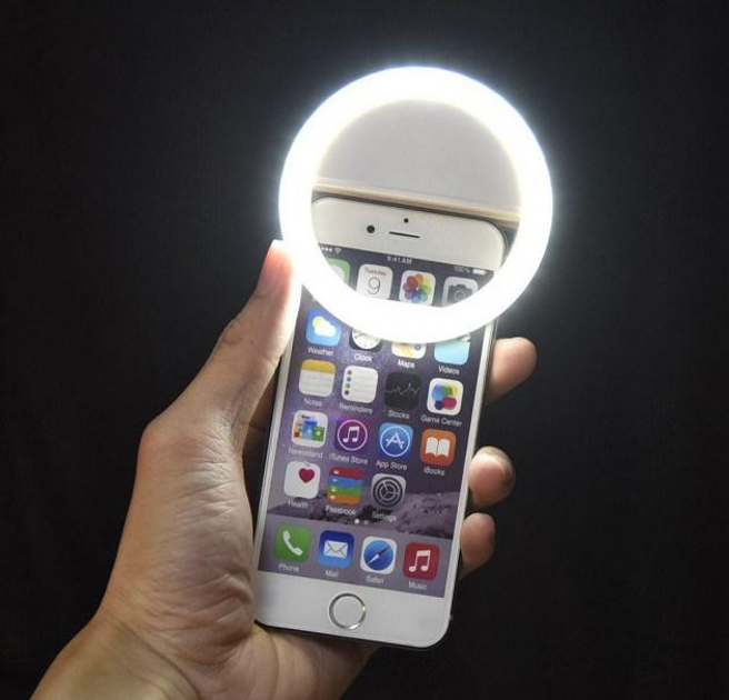 Селфи-кольцо 36 LED-ламп Protech Selfie Ring Light White (XJ-01WH ...