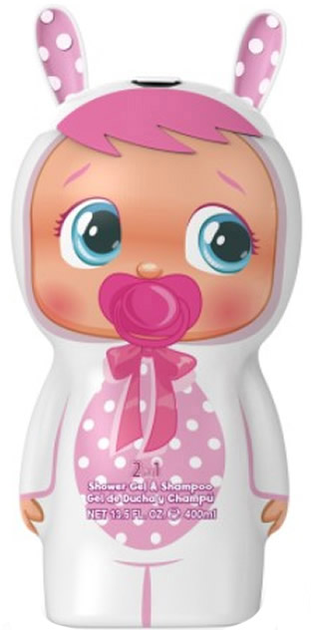 Szampon Cartoon Cry Babies Shower Gel And Shampoo 400 ml (8411114087269) - obraz 1