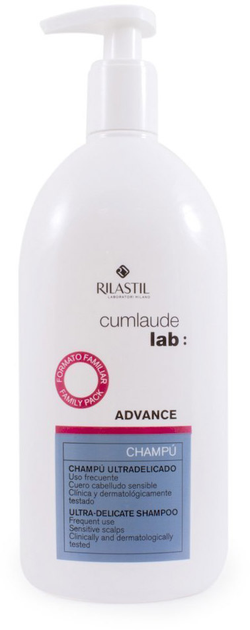 Szampon do wrażliwej skóry głowy Cumlaude Advance Ultra-Delicate Frequent Use Shampoo 500 ml (8428749424802) - obraz 1