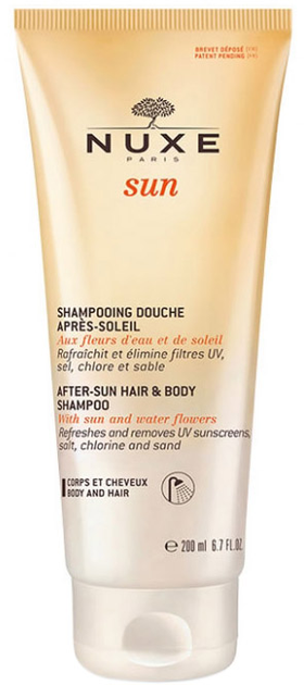 Szampon pod prysznic po opalaniu Nuxe Sun After Sun Hair And Body Shampoo 200 ml (3264680008726) - obraz 1