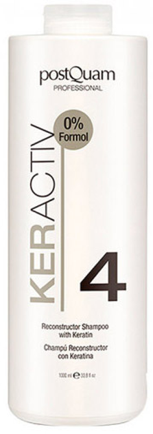 Szampon regenerujący Postquam Keractiv Reconstructor Shampoo With Keratin 1000 ml (8432729036473) - obraz 1