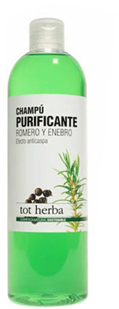 Szampon naturalny Tot Herba Purifying Shampoo Romero And Juniper 500 ml (8425284321177) - obraz 1