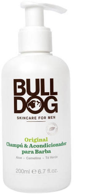 Szampon do brody Bulldog Skincare Original Beard Shampoo and Conditioner 200 ml (5060144644251) - obraz 1