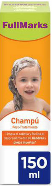 Szampon przeciw wszom i gnidom Fullmarks Lice Shampoo 150 ml (5000158070141) - obraz 1