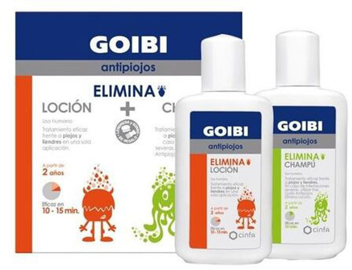 Набір від вошей Goibi Anti-Head Lice Шампунь 125 мл + Кондиціонер 1 Kit 125 мл (8470001777744) - зображення 1