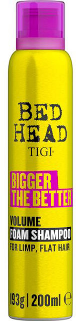 Шампунь Tigi Bed Head Bigger The Better Volume Foam Shampoo 200 мл (615908431377) - зображення 1