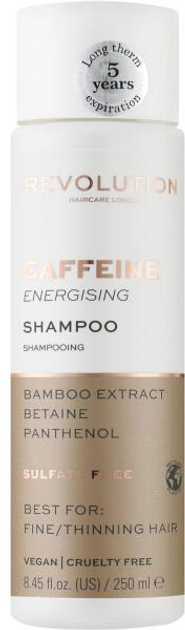 Szampon Revolution Make Up Caffeine Energising Shampoo 250 ml (5057566458283) - obraz 1