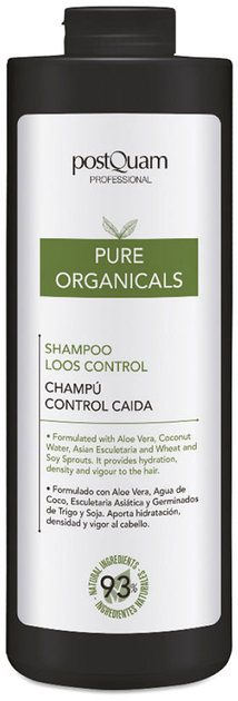 Шампунь Postquam Pure Organicals Shampoo Loos Control 400 мл (8432729074642) - зображення 1