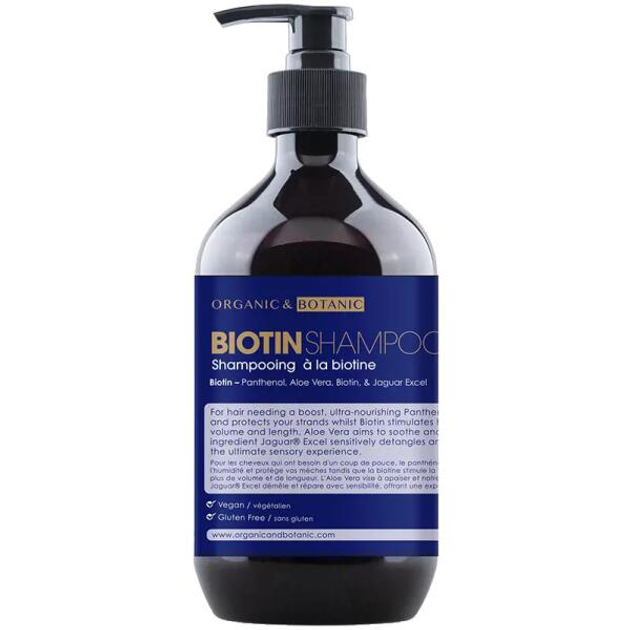 Szampon Organic and Botanic Ob Biotin Shampoo 500 ml (5060881924357) - obraz 2