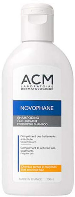Szampon ACM Laboratoire Novophane Energising do regeneracji włosów 200 ml (3760095250410) - obraz 1