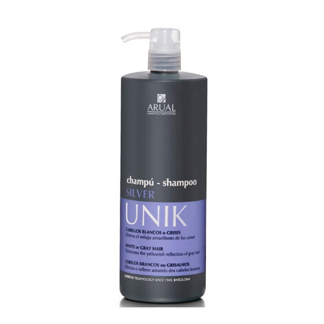 Szampon Arual Unik Silver Shampoo 1000 ml (8436012782443) - obraz 2