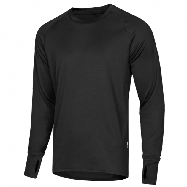 Лонгслив тактичечкий мужская футболка с длинным рукавом для силовых структур XXL Черный TR_1160XXL - изображение 1