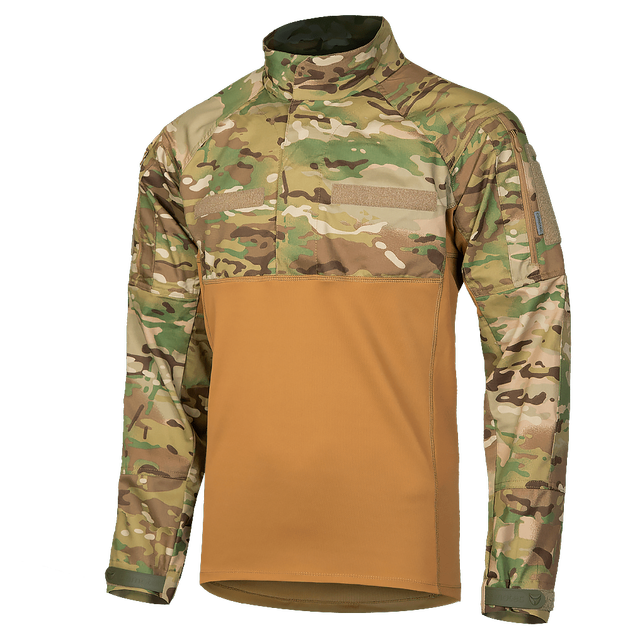 Рубашка боевая тактическая дышащая рубашка для специальных подразделений UBACS XL Multicam/Койот TR_7072XL - изображение 1
