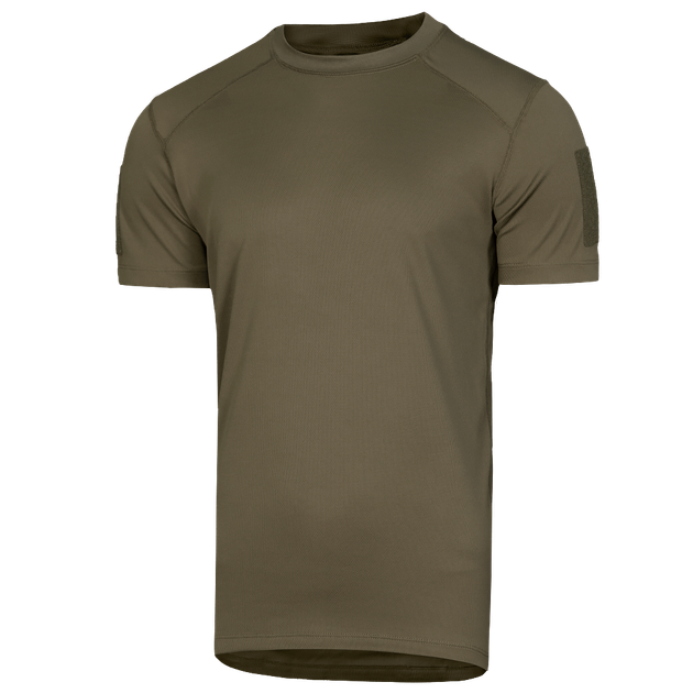 Футболка мужская тактическая полевая повседневная футболка для спецсужб (M) Олива TR_7102 (M) - изображение 1