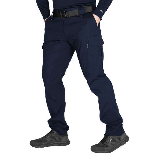 Штаны тактические полевые износостойкие штаны для силовых структур XXXL Синий TR_5736XXXL - изображение 2