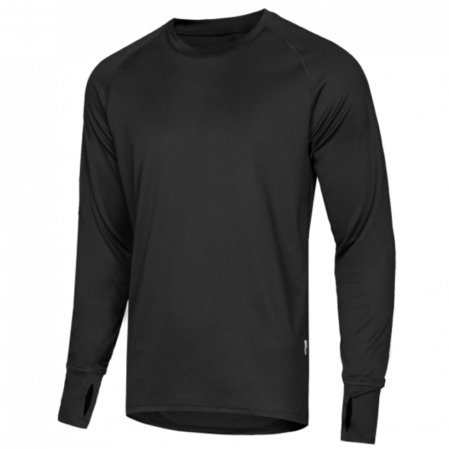 Лонгслив тактичечкий мужская футболка с длинным рукавом для силовых структур M Черный TR_1160M - изображение 1
