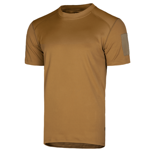 Футболка тактична чоловіча літня повсякденна футболка для силових структур XXL Койот TR_5867XXL - зображення 1