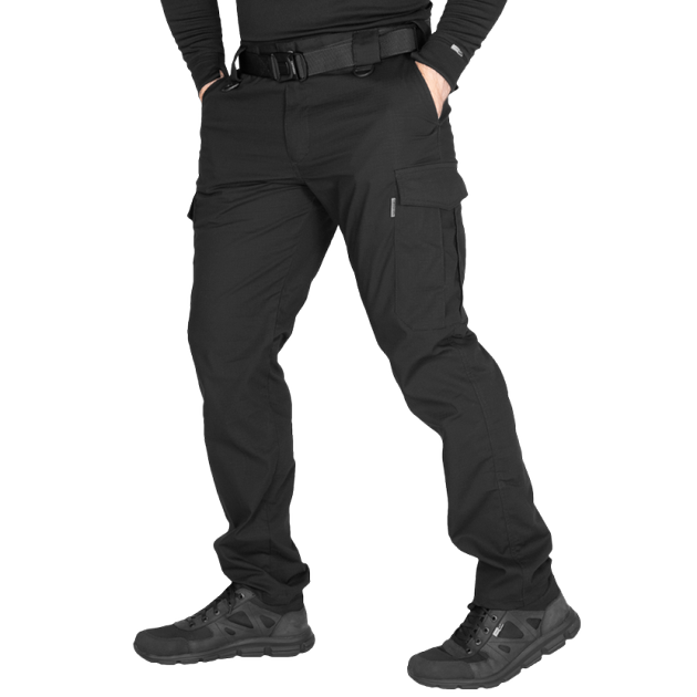 Штаны тактические полевые износостойкие штаны для силовых структур XXXL Черный TR_5855XXXL - изображение 2