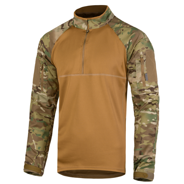 Рубашка боевая тактическая дышащая рубашка для специальных подразделений UBACS L Multicam/Койот TR_7131(L) - изображение 1